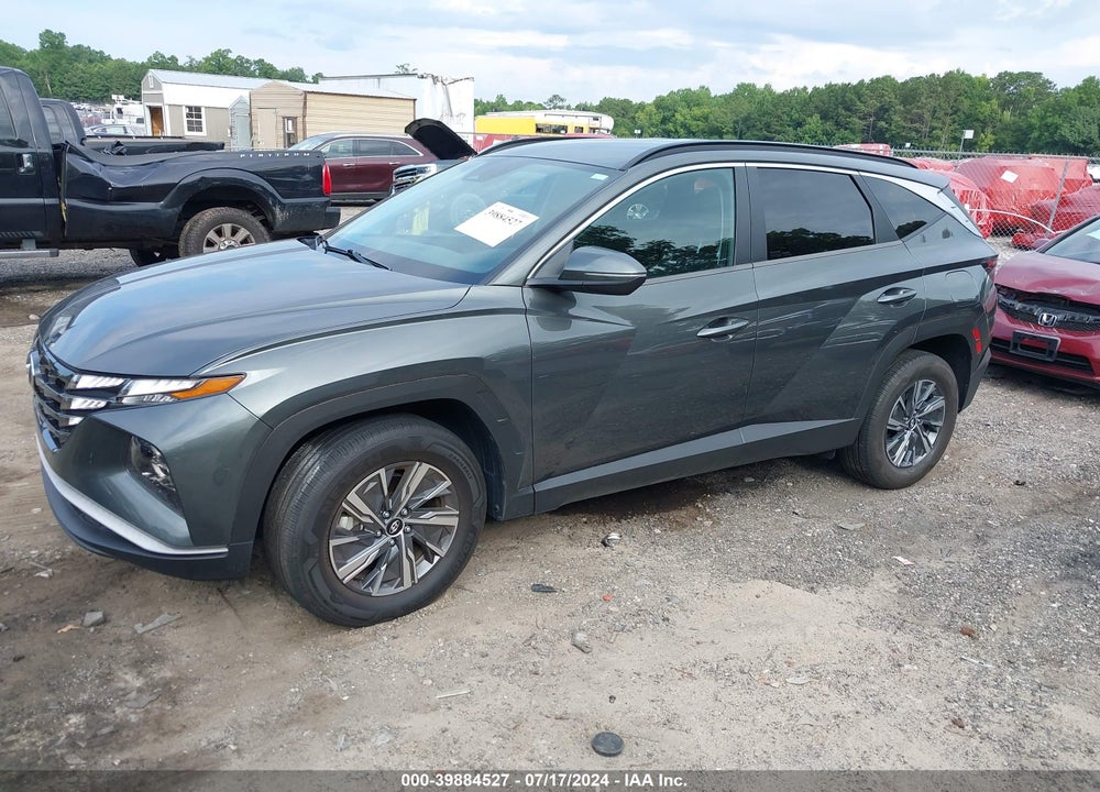 2022 HYUNDAI TUCSON HYBRID BLUE VIN: KM8JBCA15NU015127