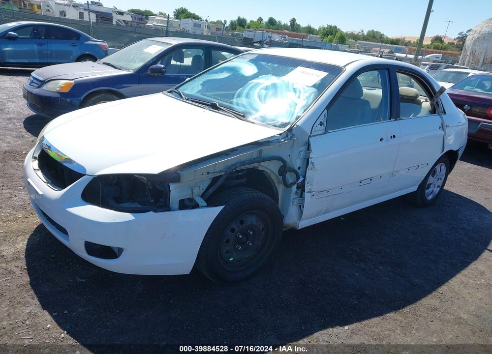 2009 KIA SPECTRA EX VIN: KNAFE222195667307