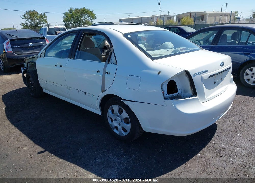 2009 KIA SPECTRA EX VIN: KNAFE222195667307