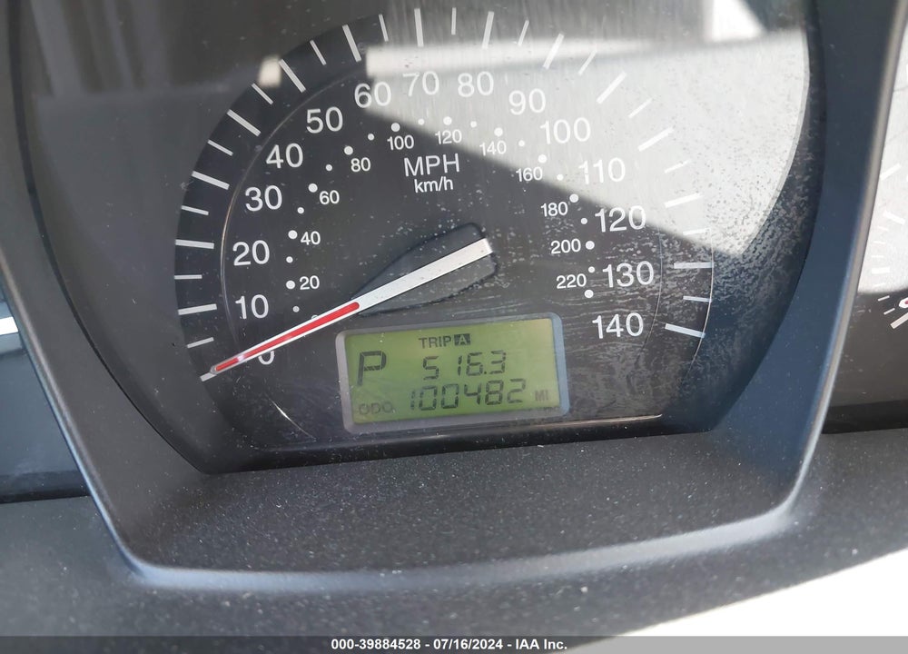2009 KIA SPECTRA EX VIN: KNAFE222195667307