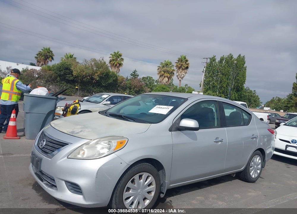 2014 NISSAN VERSA 1.6 S/1.6 S+/1.6 SL/1.6 SV VIN: 3N1CN7AP2EL858408
