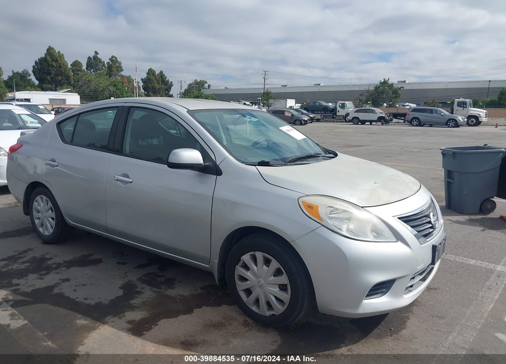 2014 NISSAN VERSA 1.6 S/1.6 S+/1.6 SL/1.6 SV VIN: 3N1CN7AP2EL858408