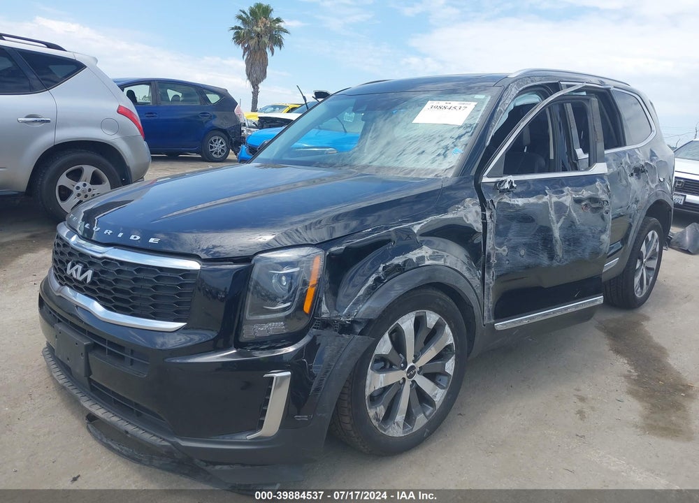 2022 KIA TELLURIDE S VIN: 5XYP6DHCXNG306160