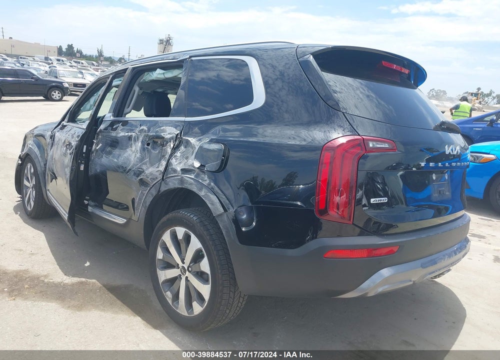 2022 KIA TELLURIDE S VIN: 5XYP6DHCXNG306160