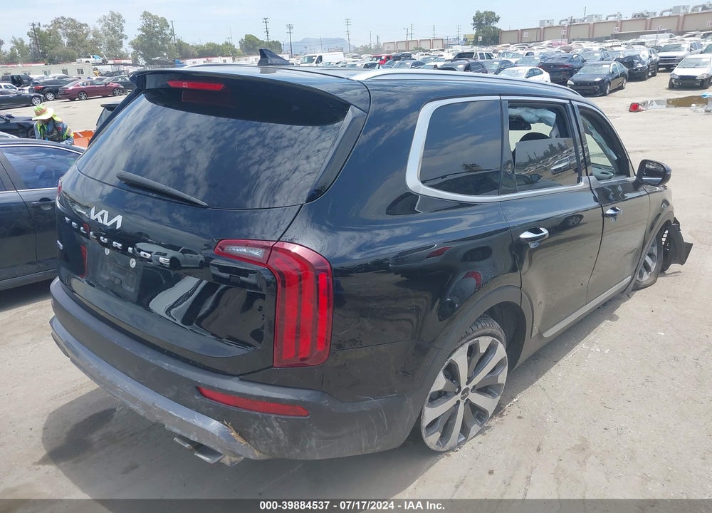2022 KIA TELLURIDE S VIN: 5XYP6DHCXNG306160