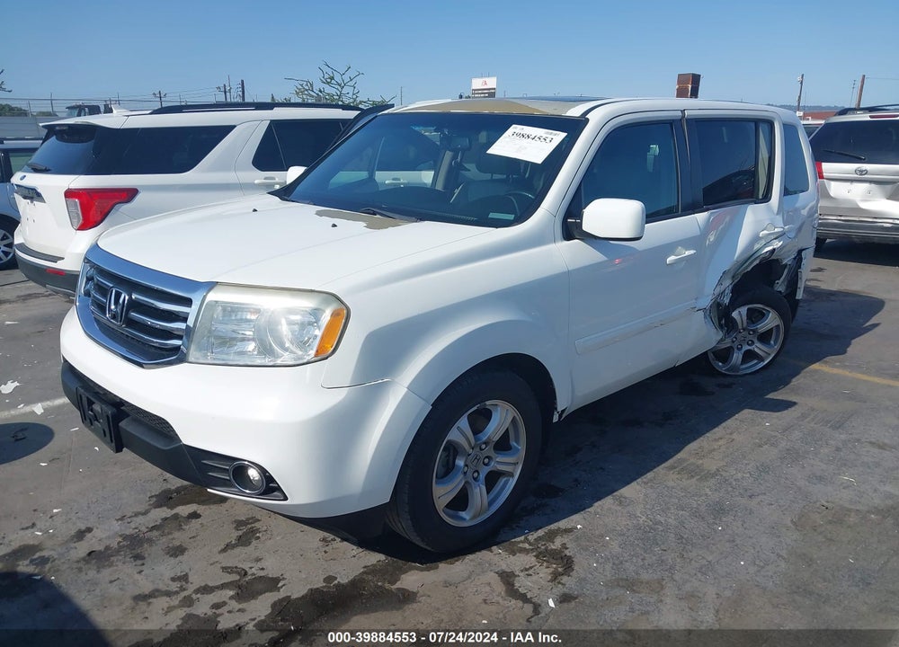 2015 HONDA PILOT EX-L VIN: 5FNYF3H5XFB007244