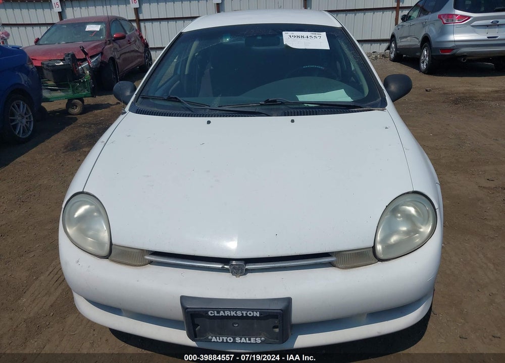2000 DODGE NEON HIGHLINE VIN: 1B3ES46C8YD552554