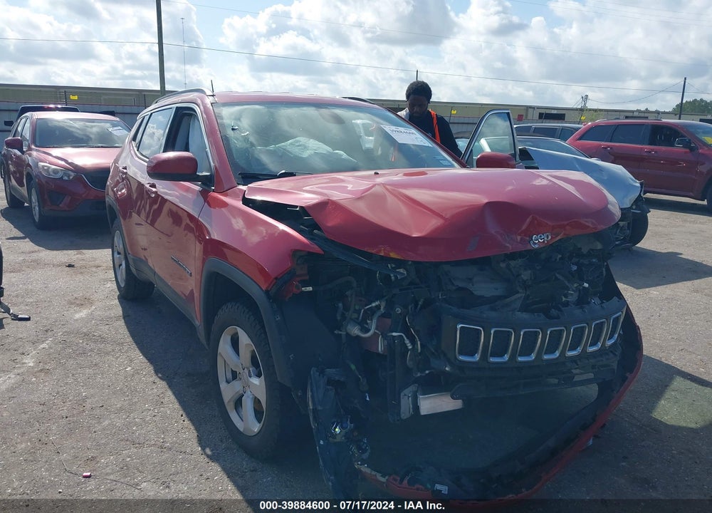 2017 JEEP NEW COMPASS LATITUDE 4X4 VIN: 3C4NJDBBXHT681419