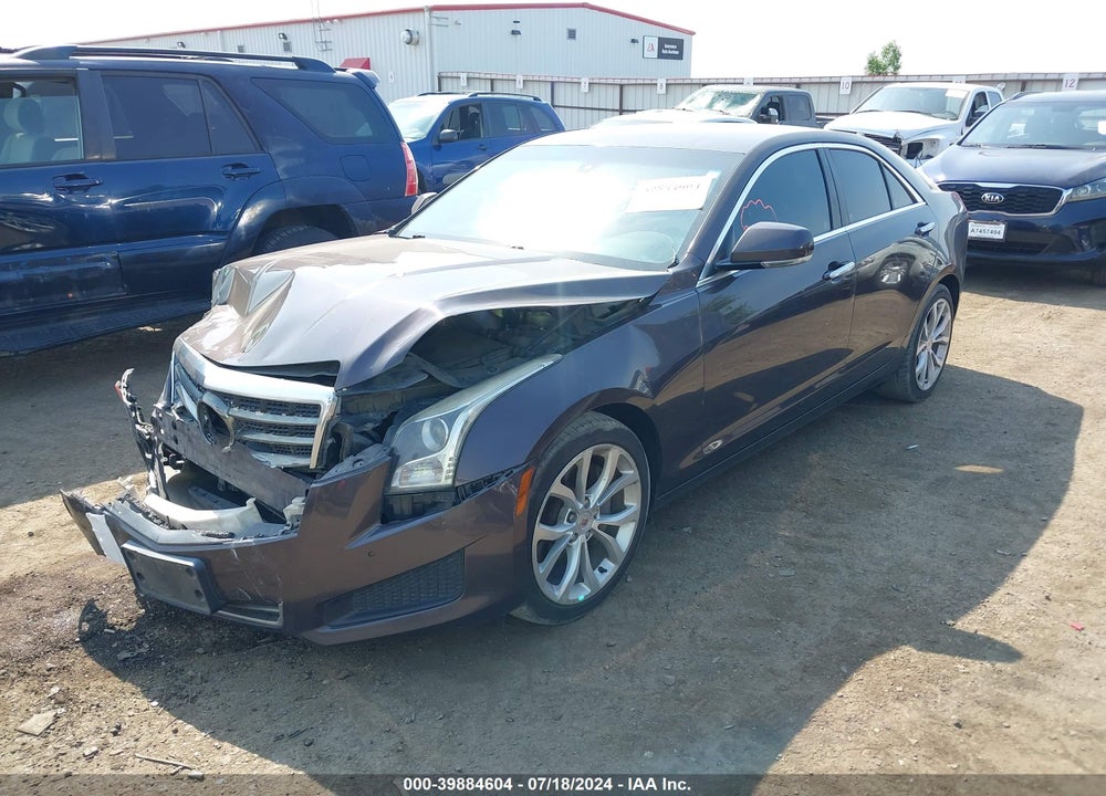 2014 CADILLAC ATS LUXURY VIN: 1G6AH5RX3E0117107