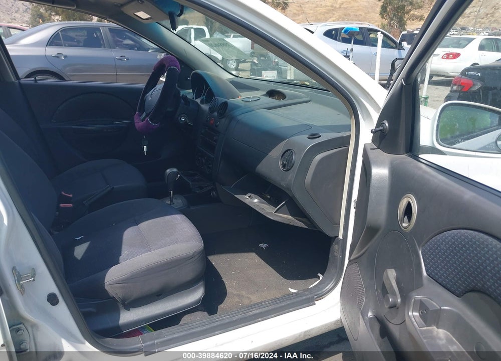 2008 CHEVROLET AVEO 5 LS VIN: KL1TD66618B220710