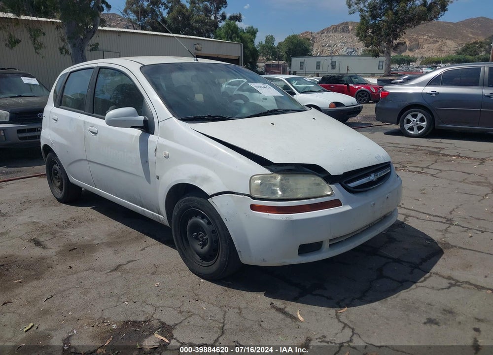 2008 CHEVROLET AVEO 5 LS VIN: KL1TD66618B220710