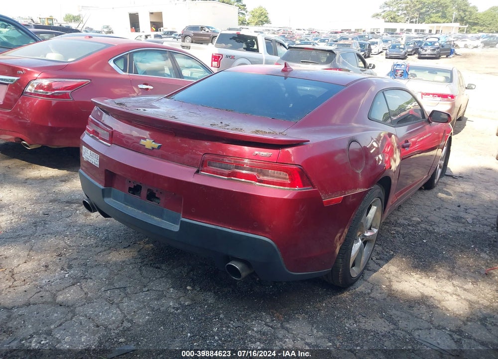 2014 CHEVROLET CAMARO 2LT VIN: 2G1FC1E36E9131174