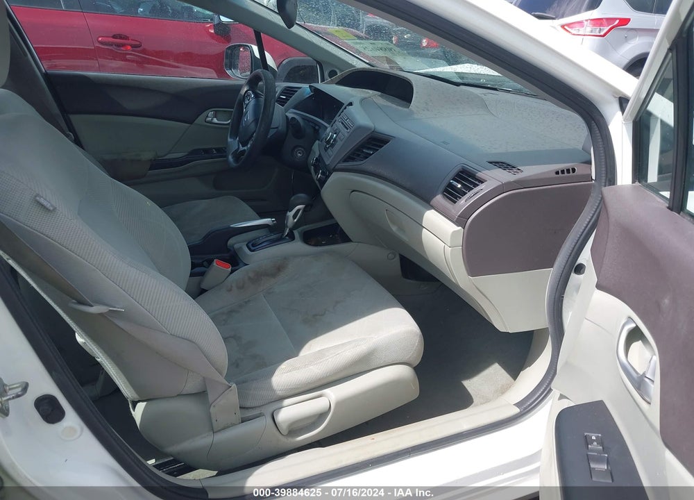 2012 HONDA CIVIC EX VIN: 19XFB2F80CE110555