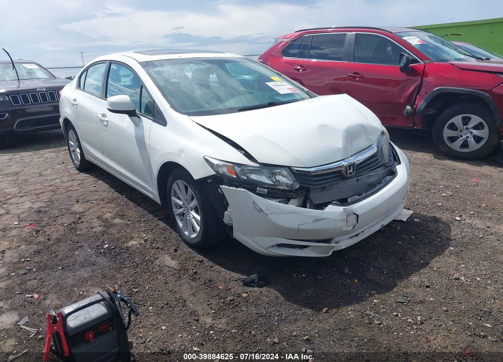 2012 HONDA CIVIC EX VIN: 19XFB2F80CE110555