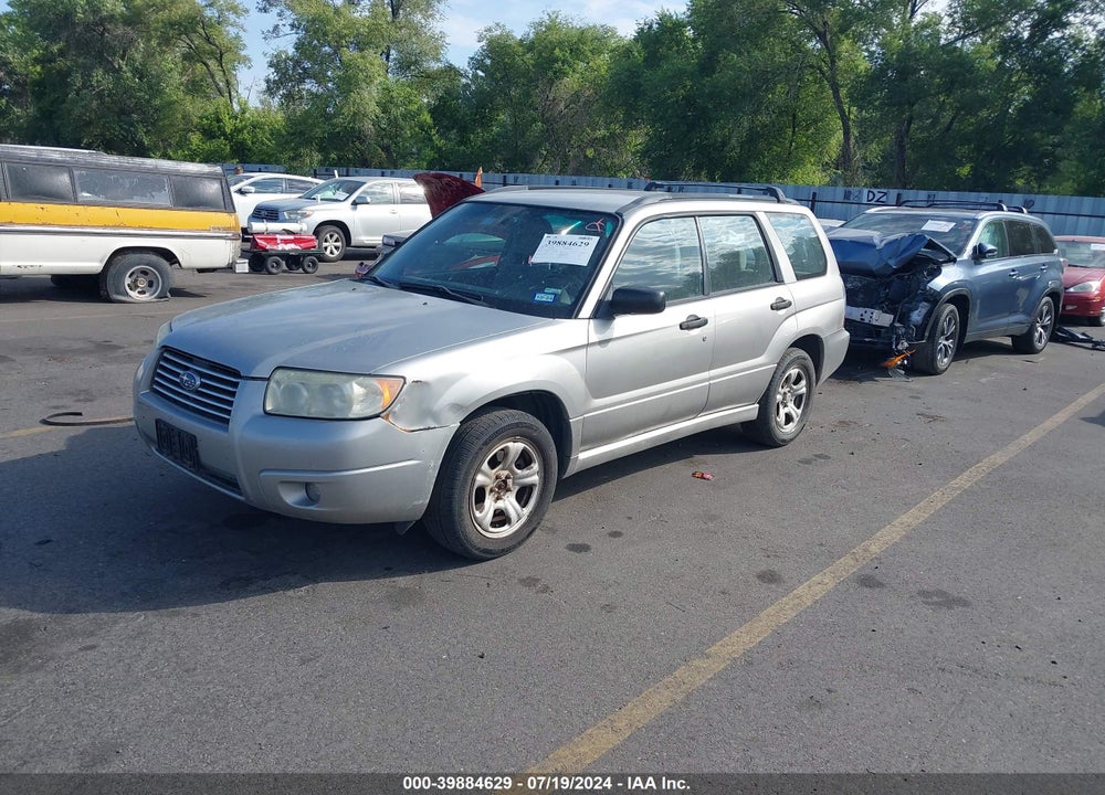 2007 SUBARU FORESTER 2.5X VIN: JF1SG63677H716581
