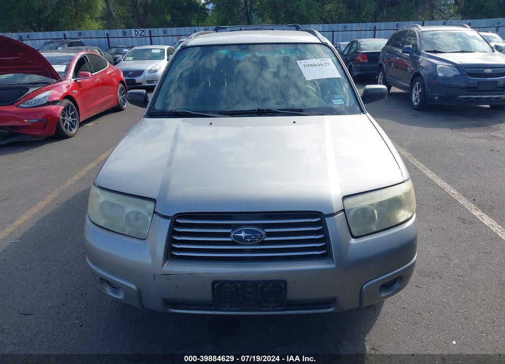 2007 SUBARU FORESTER 2.5X VIN: JF1SG63677H716581