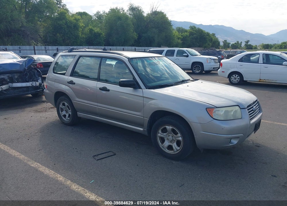 2007 SUBARU FORESTER 2.5X VIN: JF1SG63677H716581
