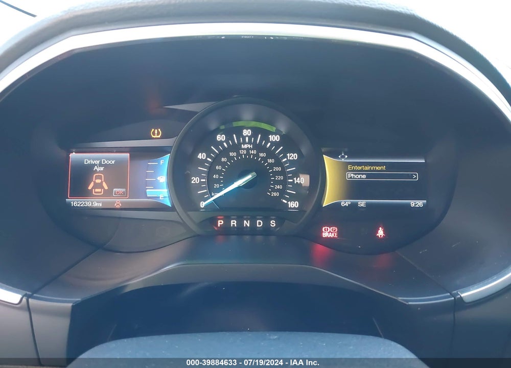 2016 FORD EDGE TITANIUM VIN: 2FMPK4K86GBB21297