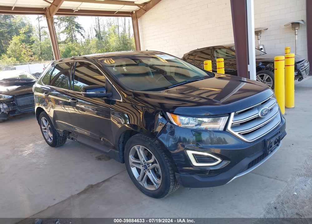 2016 FORD EDGE TITANIUM VIN: 2FMPK4K86GBB21297