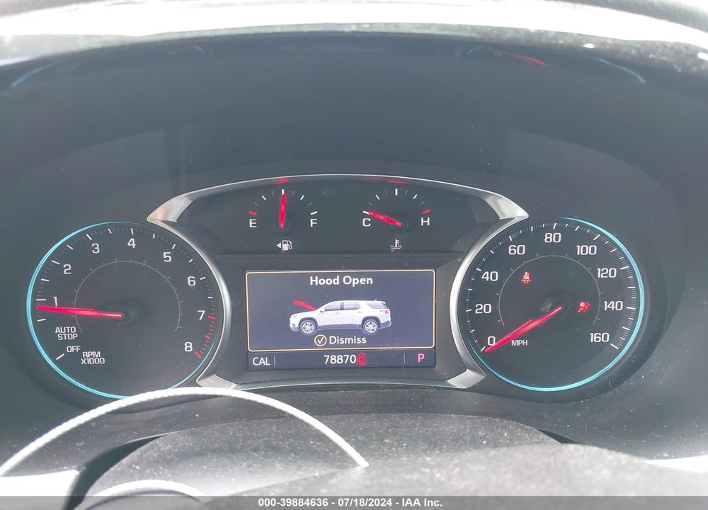 2020 CHEVROLET TRAVERSE FWD LT CLOTH VIN: 1GNERGKW5LJ254637