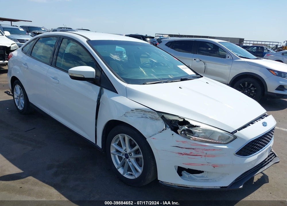 2016 FORD FOCUS SE VIN: 1FADP3F24GL338782