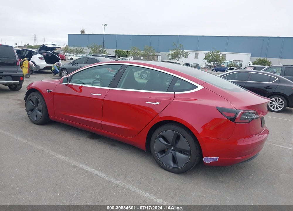 2019 TESLA MODEL 3 LONG RANGE/MID RANGE/STANDARD RANGE/STANDARD RANGE PLUS VIN: 5YJ3E1EA7KF190647