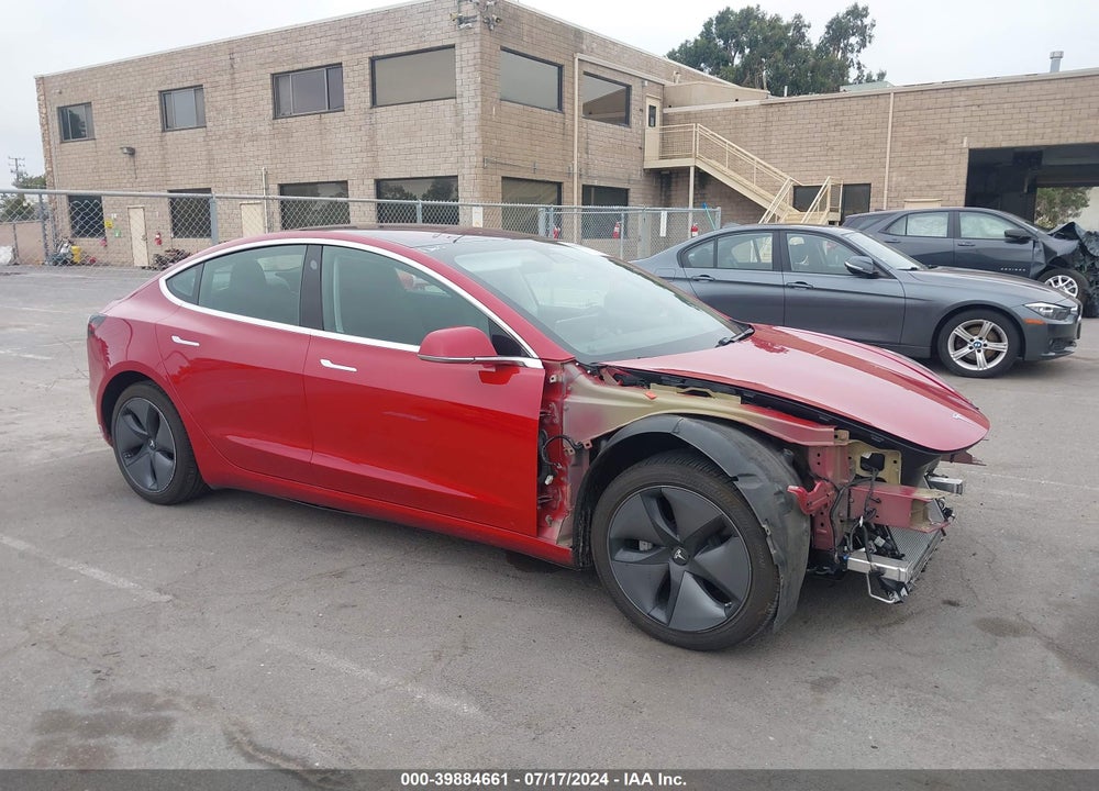 2019 TESLA MODEL 3 LONG RANGE/MID RANGE/STANDARD RANGE/STANDARD RANGE PLUS VIN: 5YJ3E1EA7KF190647