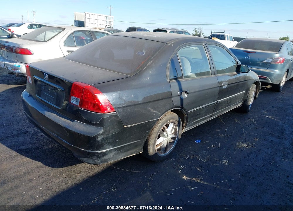 2005 HONDA CIVIC VP VIN: 2HGES16305H512062