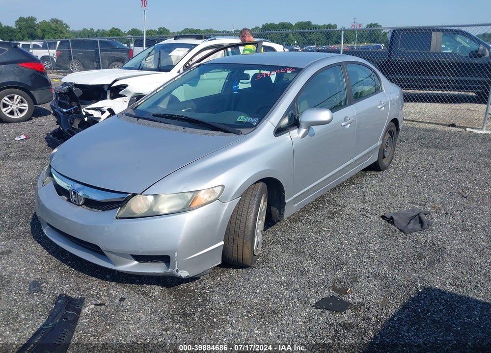 2010 HONDA CIVIC LX VIN: 19XFA1F55AE032399