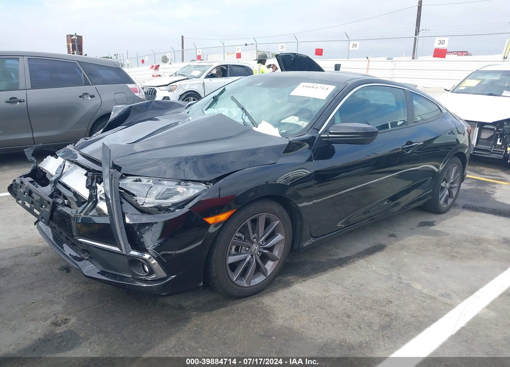 2020 HONDA CIVIC EX VIN: 2HGFC3B3XLH350506