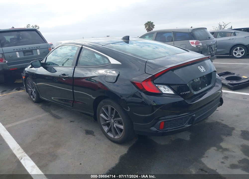 2020 HONDA CIVIC EX VIN: 2HGFC3B3XLH350506