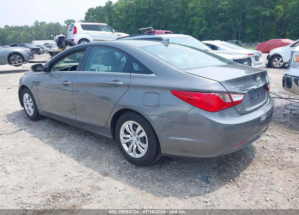 2012 HYUNDAI SONATA GLS VIN: 5NPEB4AC4CH462410