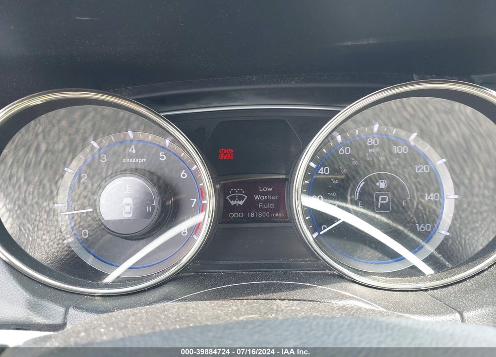 2012 HYUNDAI SONATA GLS VIN: 5NPEB4AC4CH462410