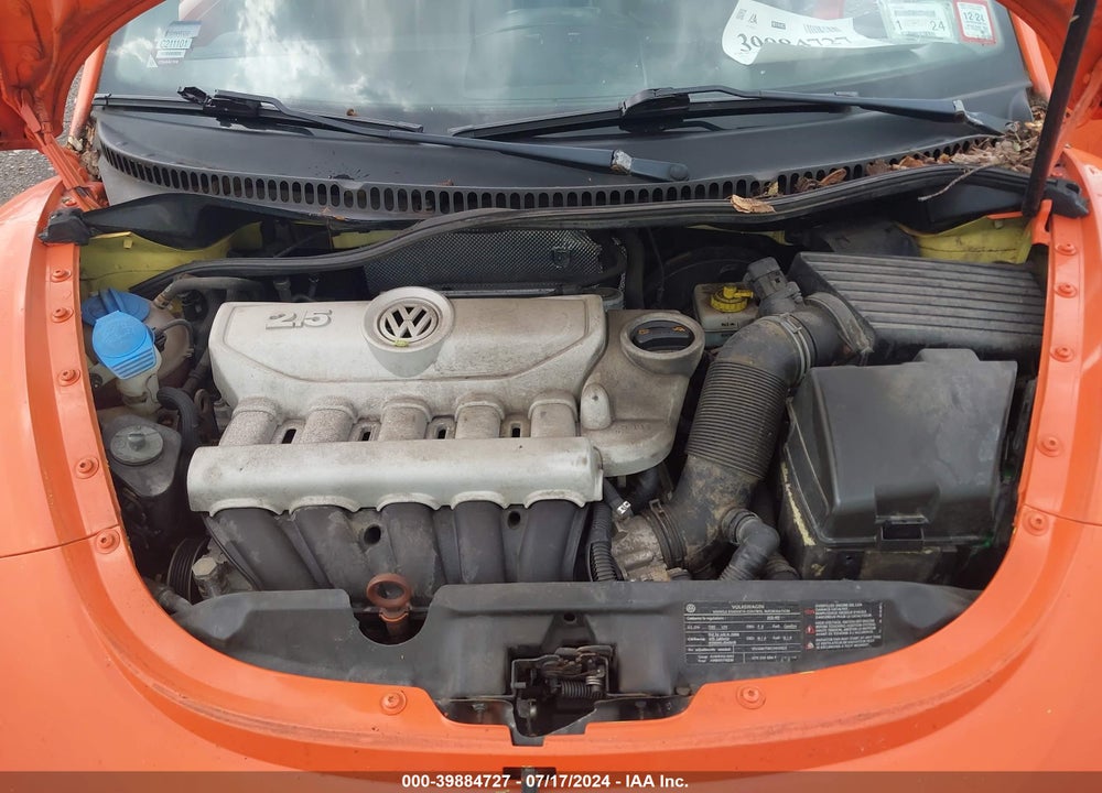 2010 VOLKSWAGEN NEW BEETLE 2.5L FINAL EDITION VIN: 3VWPW3AG1AM010302