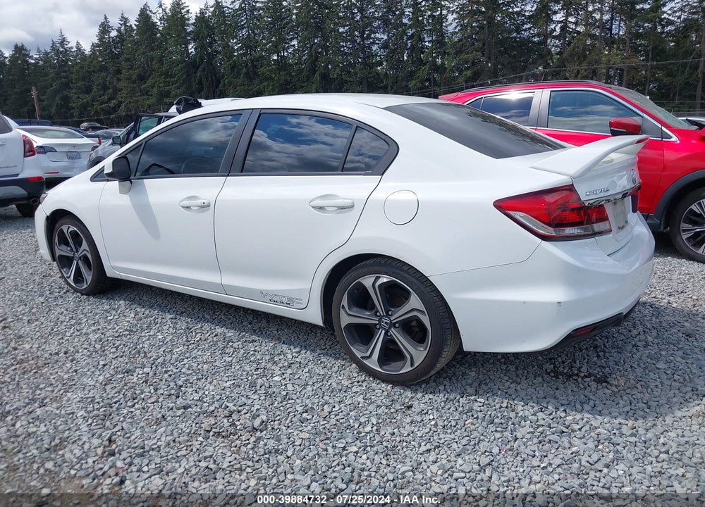 2013 HONDA CIVIC SI VIN: 2HGFB6E54DH709562