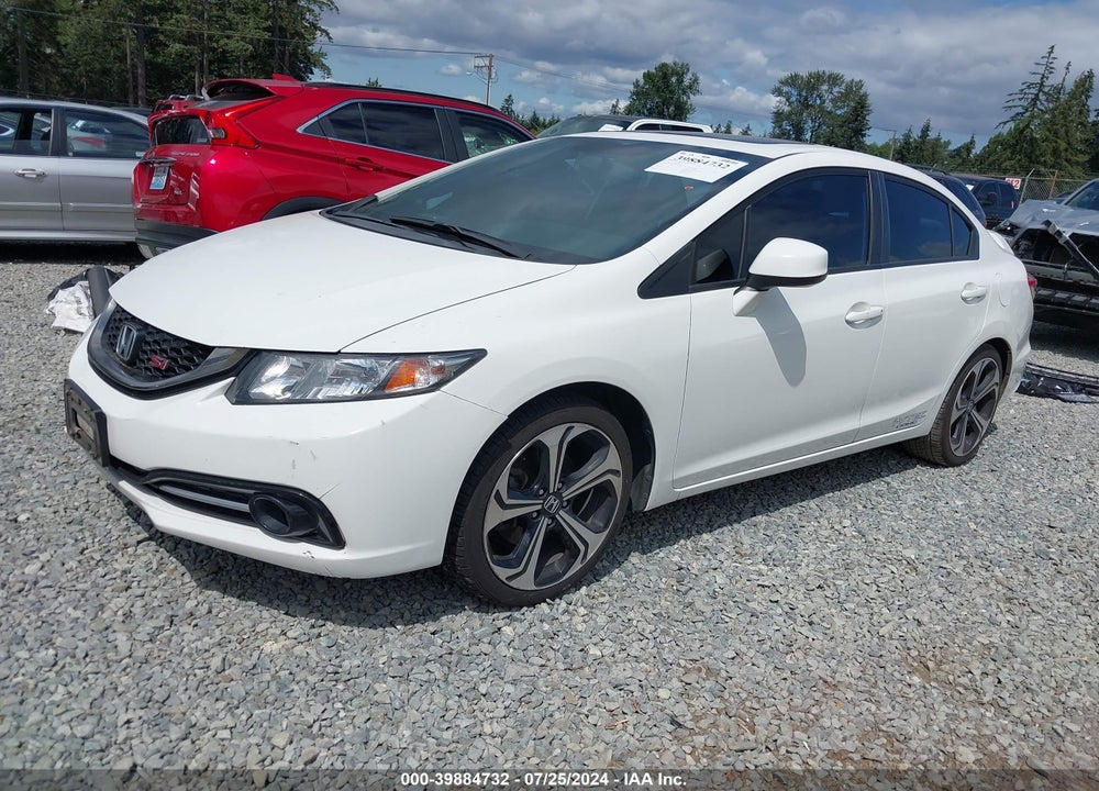2013 HONDA CIVIC SI VIN: 2HGFB6E54DH709562