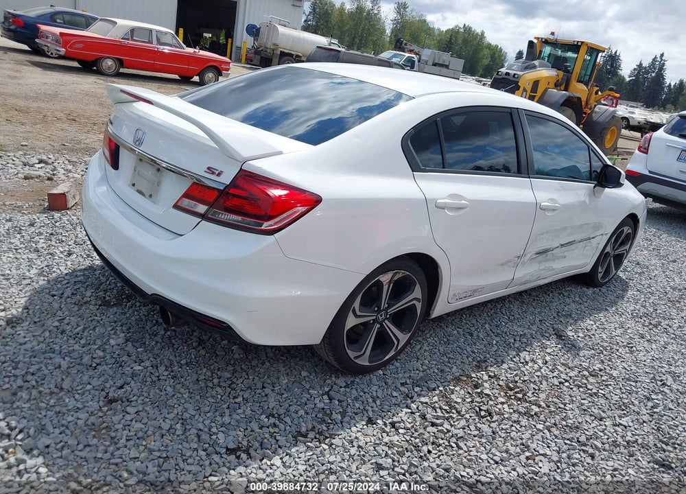 2013 HONDA CIVIC SI VIN: 2HGFB6E54DH709562