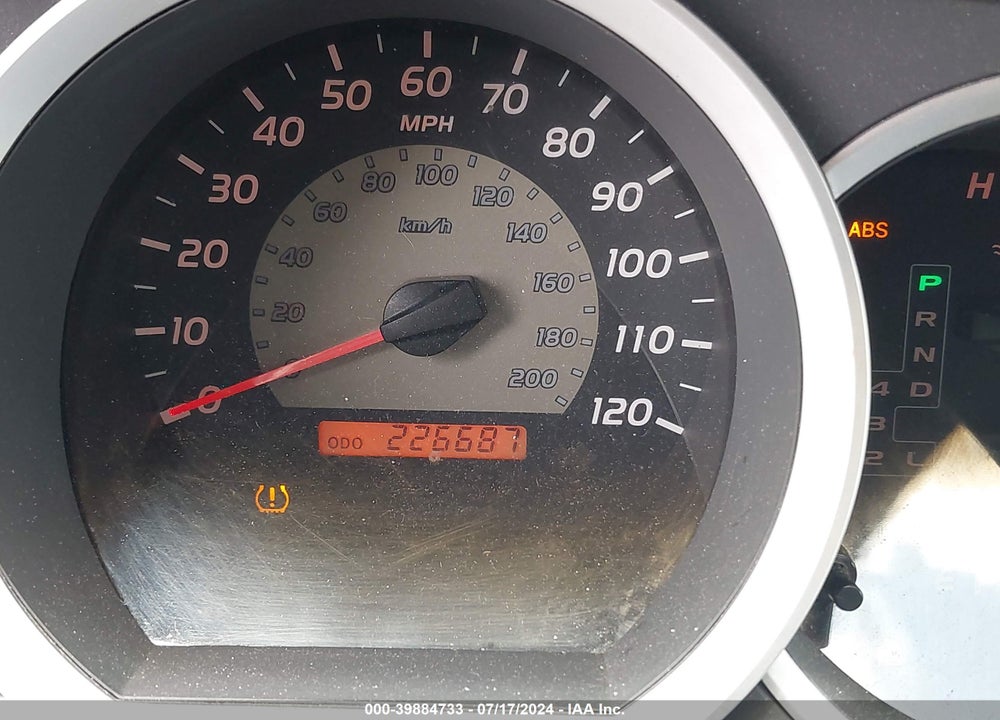 2009 TOYOTA TACOMA PRERUNNER V6 VIN: 3TMJU62N39M084541