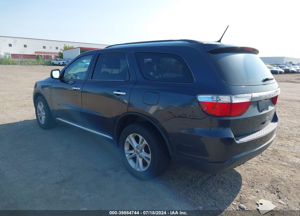2013 DODGE DURANGO CREW VIN: 1C4RDJDG2DC686605