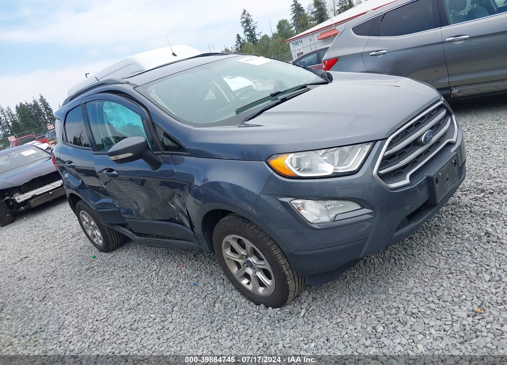 2019 FORD ECOSPORT SE VIN: MAJ6S3GL6KC262361