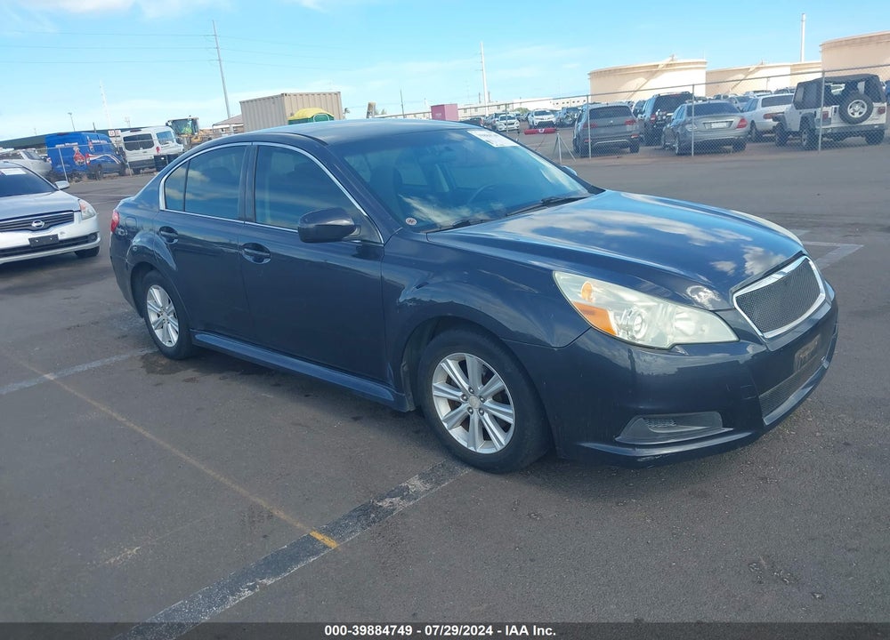 2011 SUBARU LEGACY 2.5I PREMIUM VIN: 4S3BMCB62B3215378
