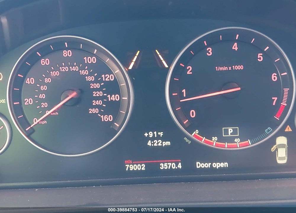 2011 BMW 550I VIN: WBAFR9C55BC758278