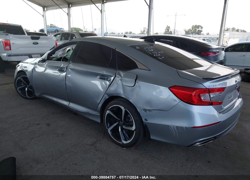 2022 HONDA ACCORD SPORT VIN: 1HGCV1F30NA073152