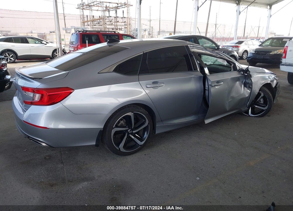 2022 HONDA ACCORD SPORT VIN: 1HGCV1F30NA073152