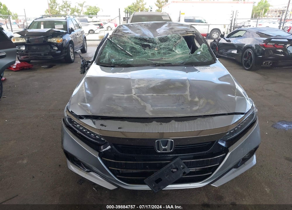 2022 HONDA ACCORD SPORT VIN: 1HGCV1F30NA073152