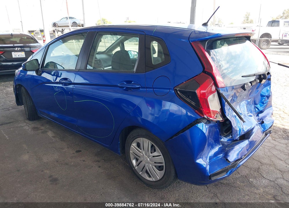 2019 HONDA FIT LX VIN: 3HGGK5H42KM751020