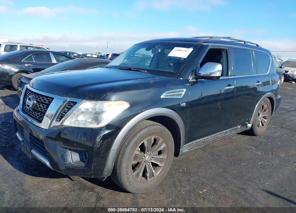 2017 NISSAN ARMADA PLATINUM VIN: JN8AY2ND2H9009640