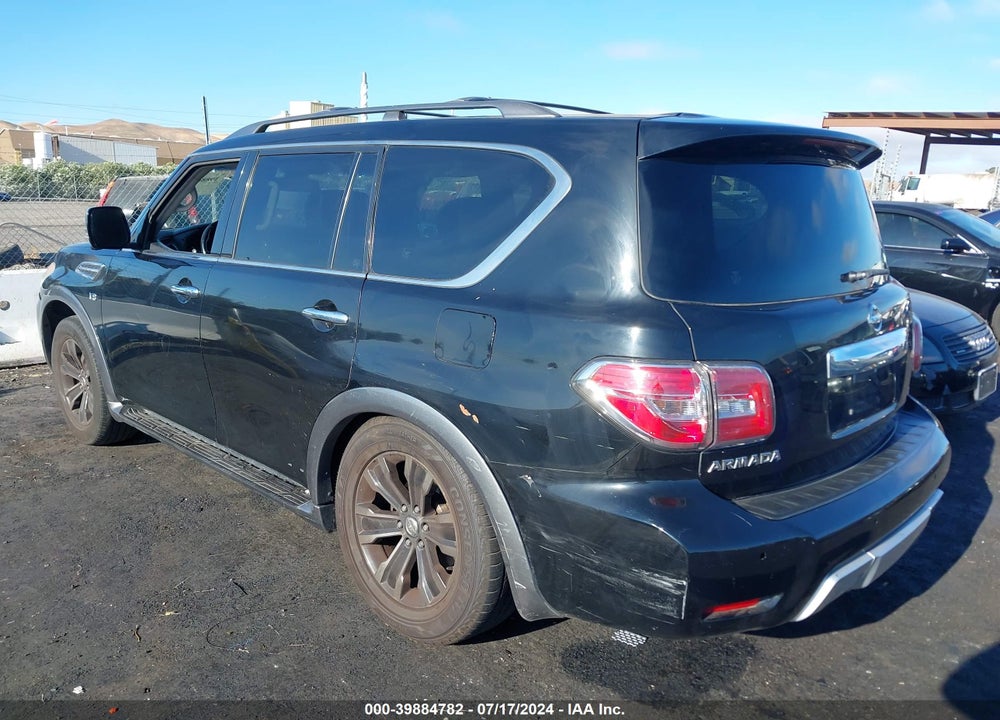 2017 NISSAN ARMADA PLATINUM VIN: JN8AY2ND2H9009640