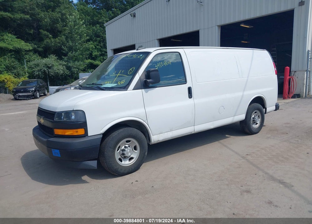 2019 CHEVROLET EXPRESS 2500 WORK VAN VIN: 1GCWGAFG3K1275584