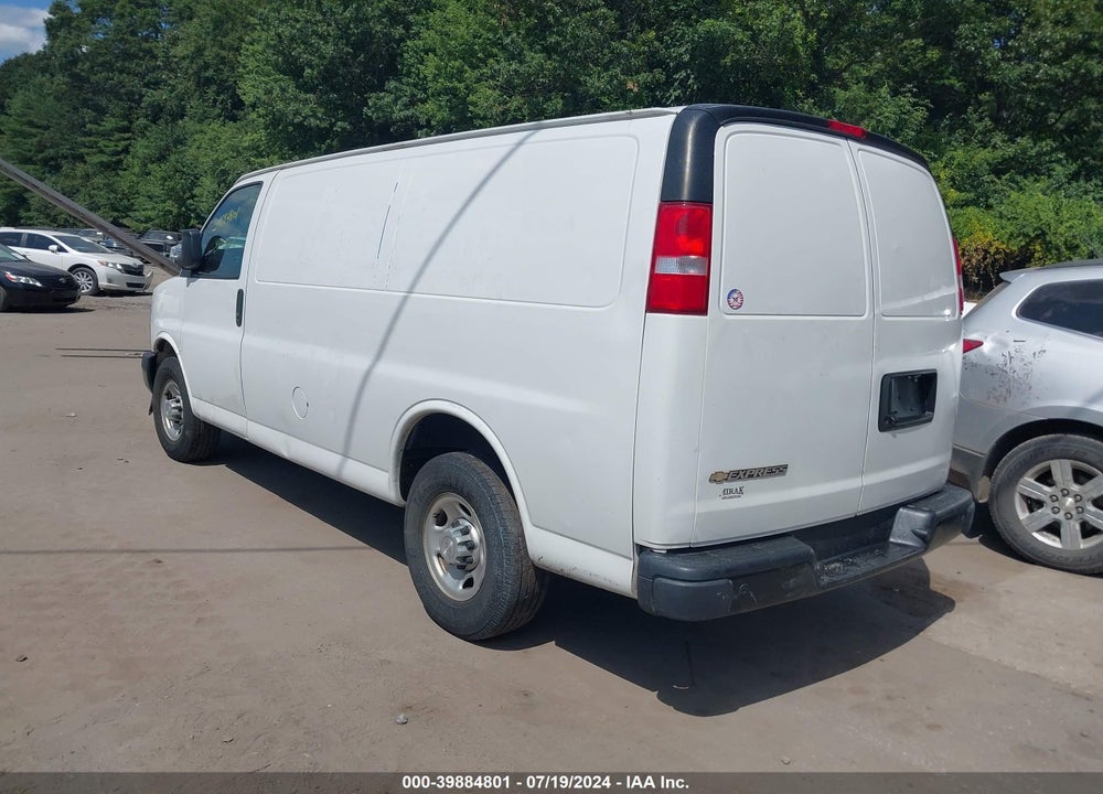 2019 CHEVROLET EXPRESS 2500 WORK VAN VIN: 1GCWGAFG3K1275584